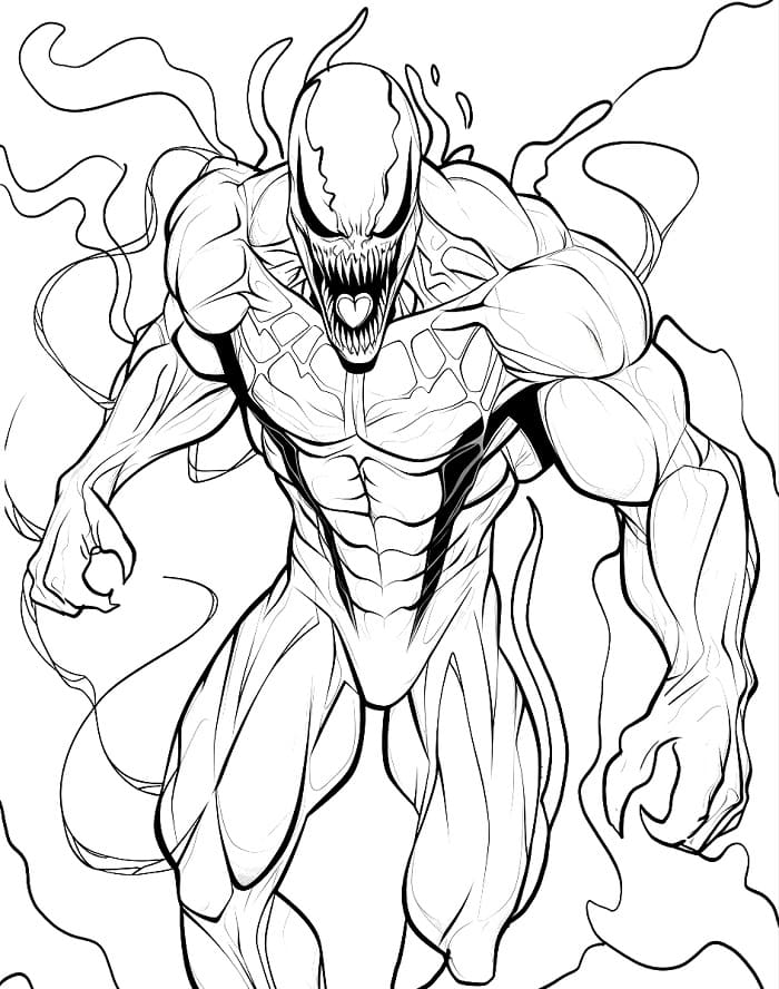 Venom Straordinario da colorare