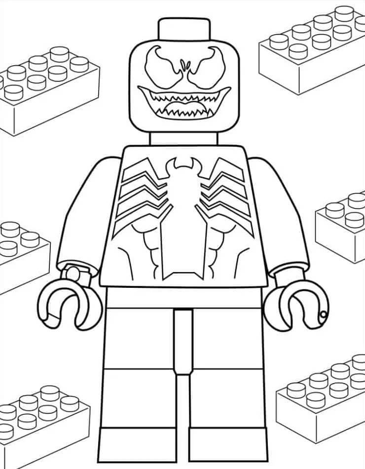 Venom per Bambini di 1 Anno da colorare