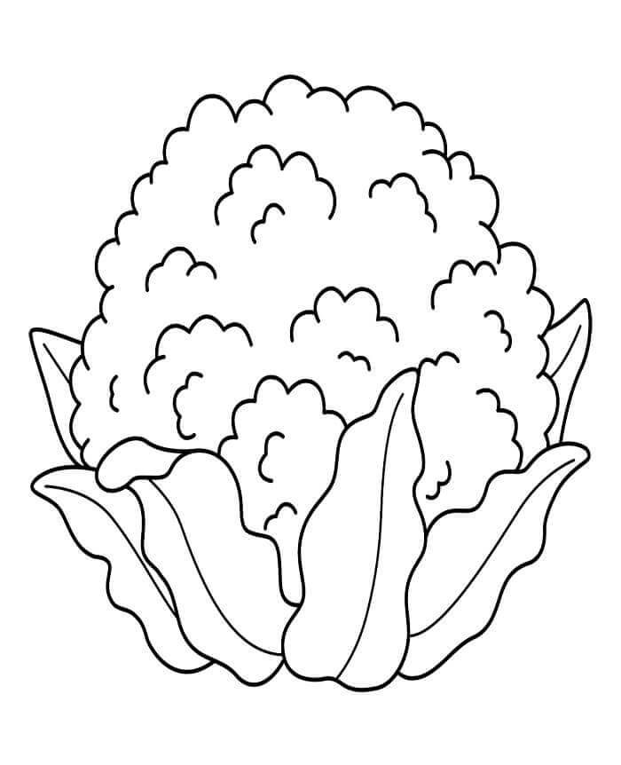 Verdura Gratuita da Stampare da colorare