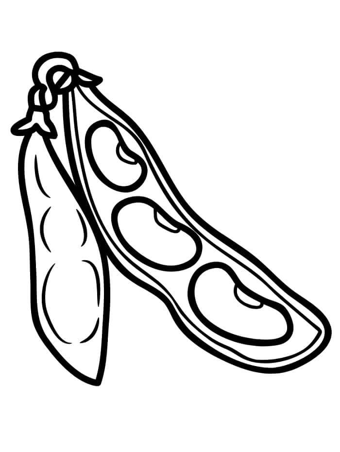 Verdura per Bambini di 6 Anni da colorare