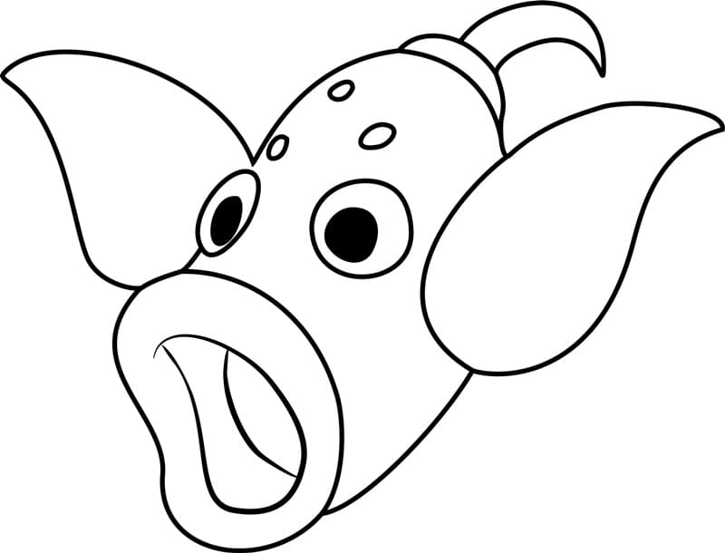 Weepinbell Pokemon da colorare