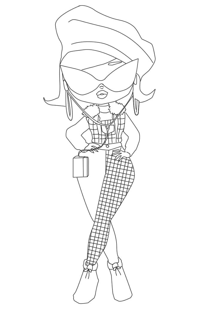 Winter Chill Camp Cutie di LOL OMG da colorare