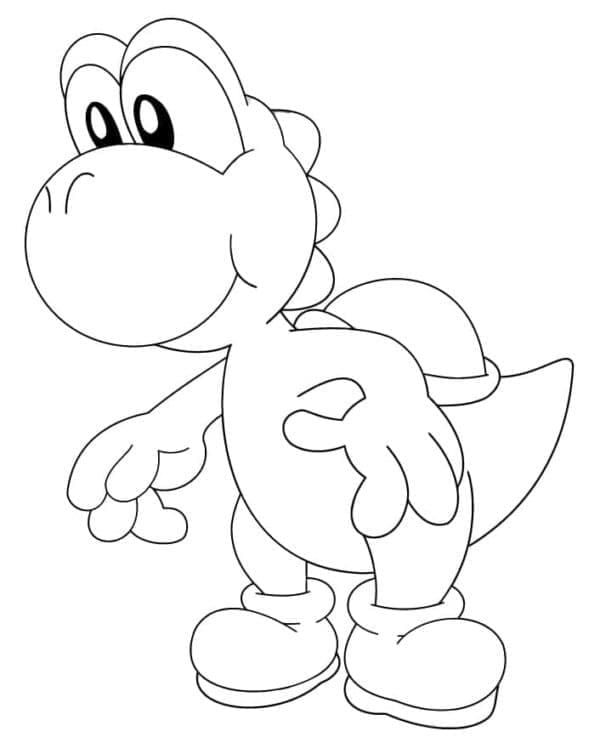 Yoshi da Stampare da colorare