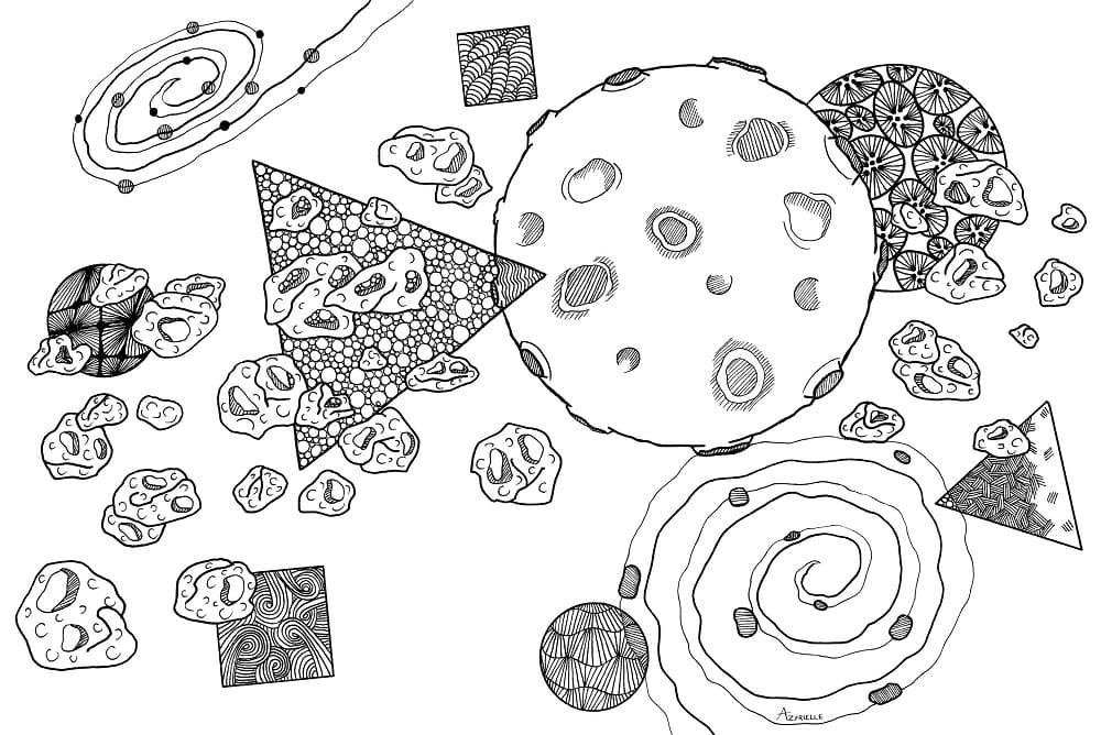 Zentangle da Colorare da colorare