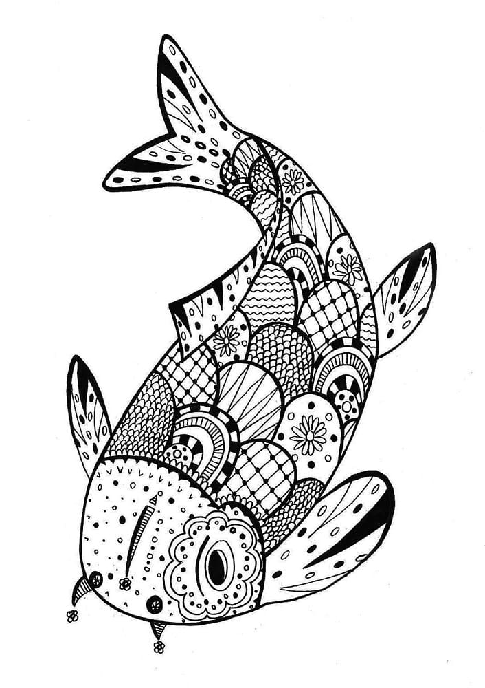 Zentangle per Bambini da colorare