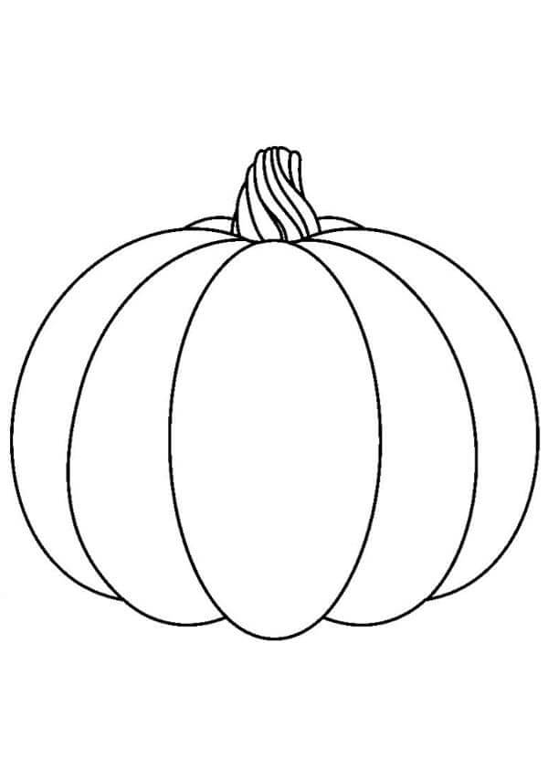 Zucca (1) da colorare