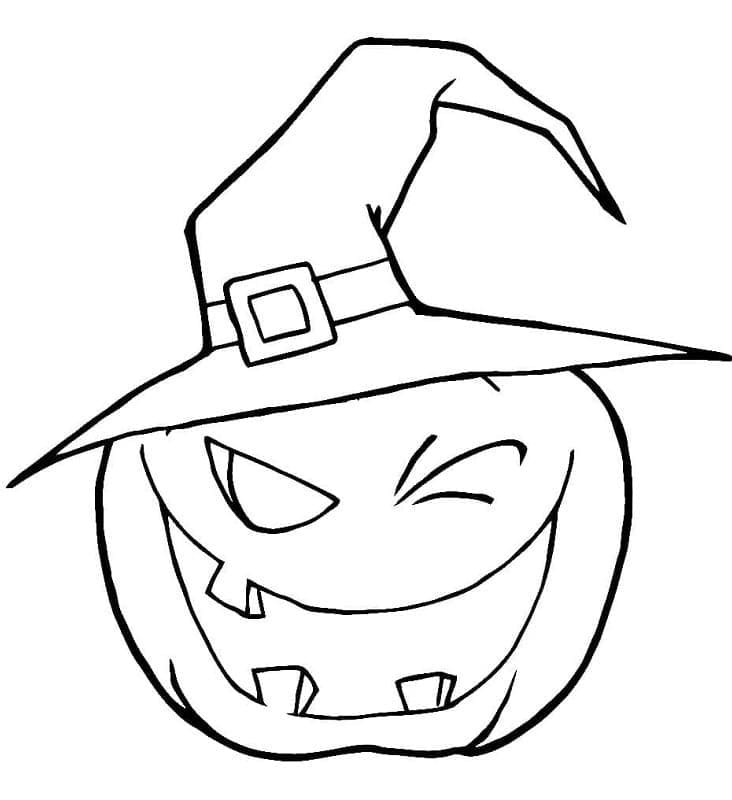 Zucca Gratuita da Stampare da colorare