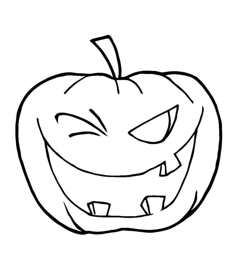 Zucca Stampabile Libera da colorare