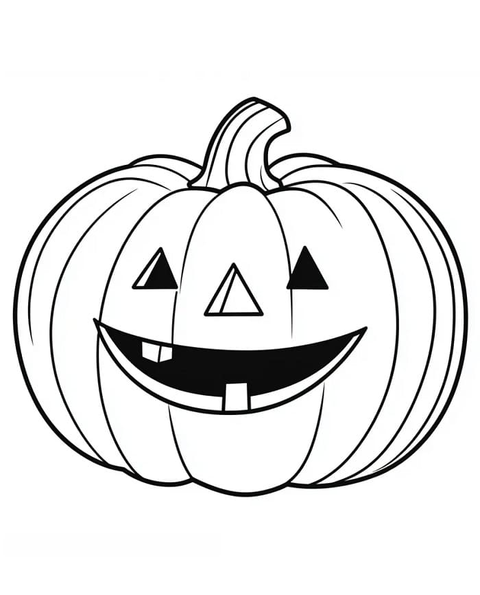 Zucca per Stampare da colorare