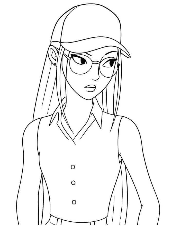 Mira KPop Demon Hunters da colorare