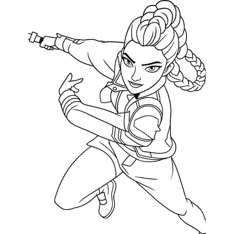 Spettacolari KPop Demon Hunters da colorare