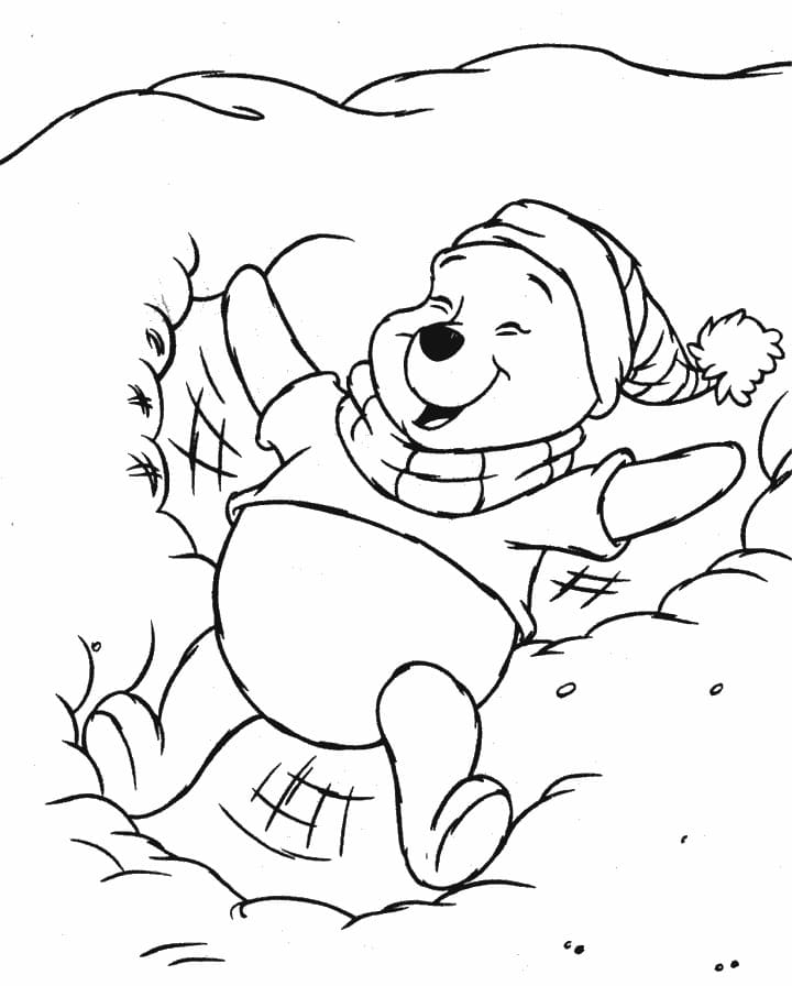 Winnie the Pooh Stampabile da colorare