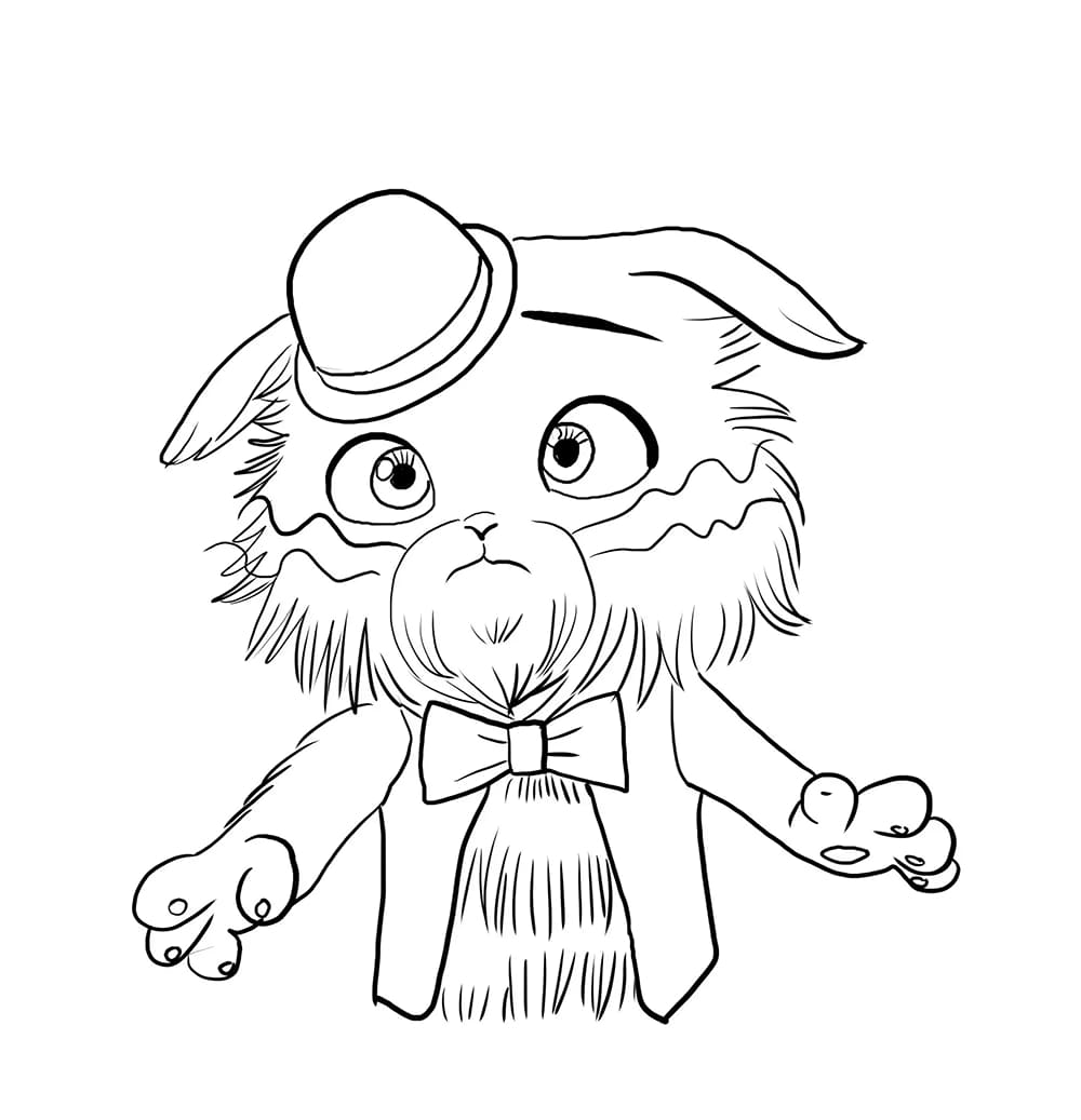 44 Gatti Gas da colorare