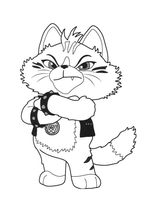44 Gatti stampa gratis da colorare