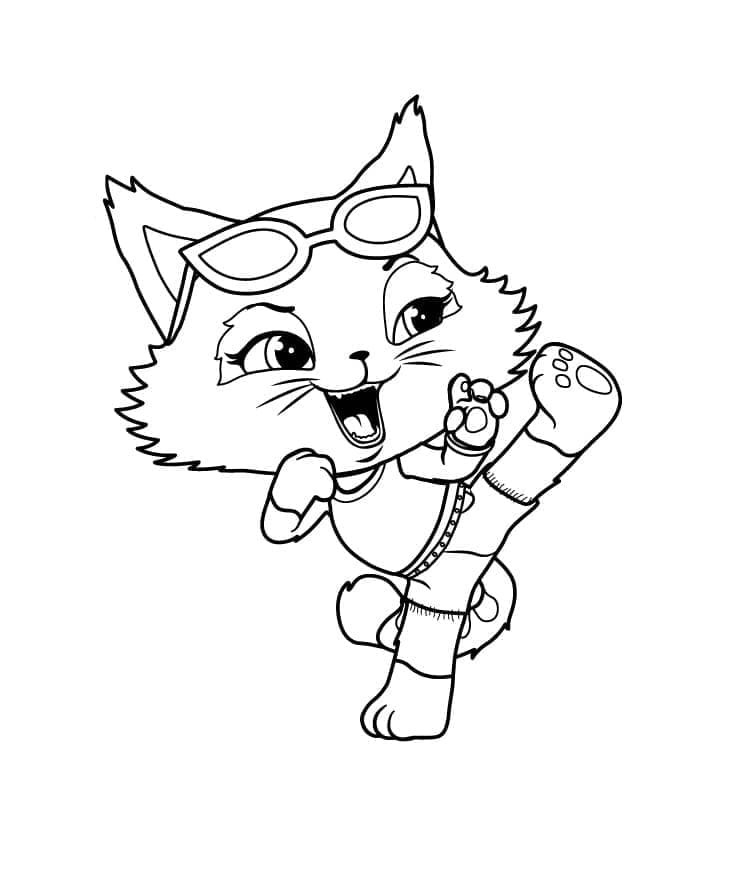 44 Gatti stampabili da colorare