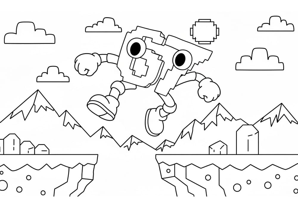 67 Brainrot Immagine Gratis da colorare