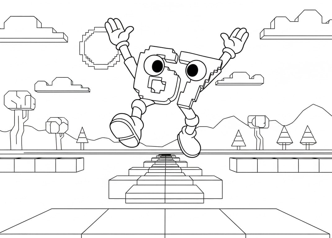 67 Brainrot Omaggio da colorare