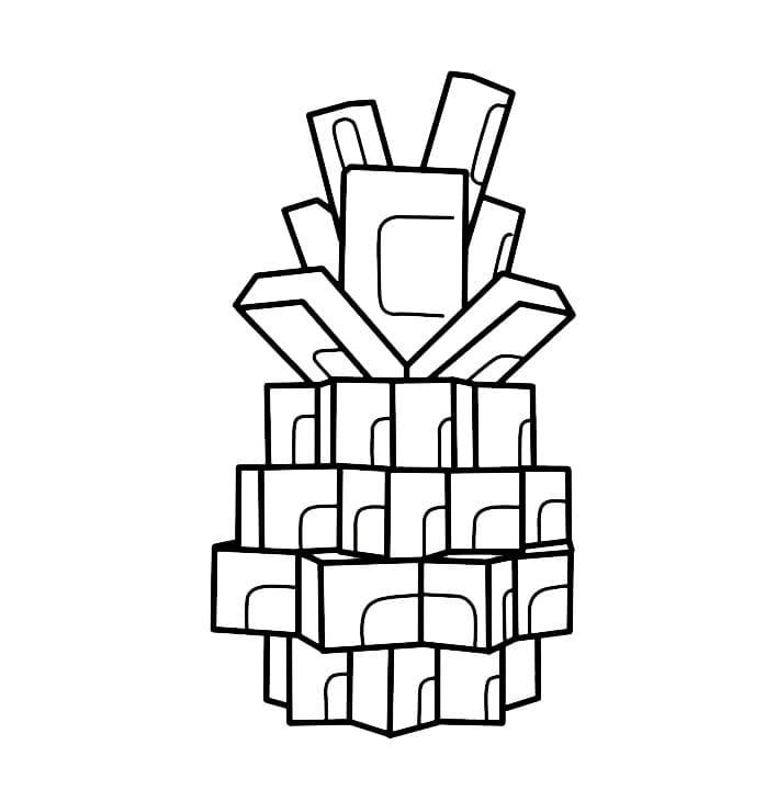 Ananas Grow a Garden da colorare