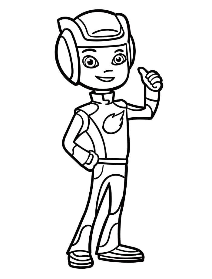 Blaze e le Mega Macchine (14) da colorare