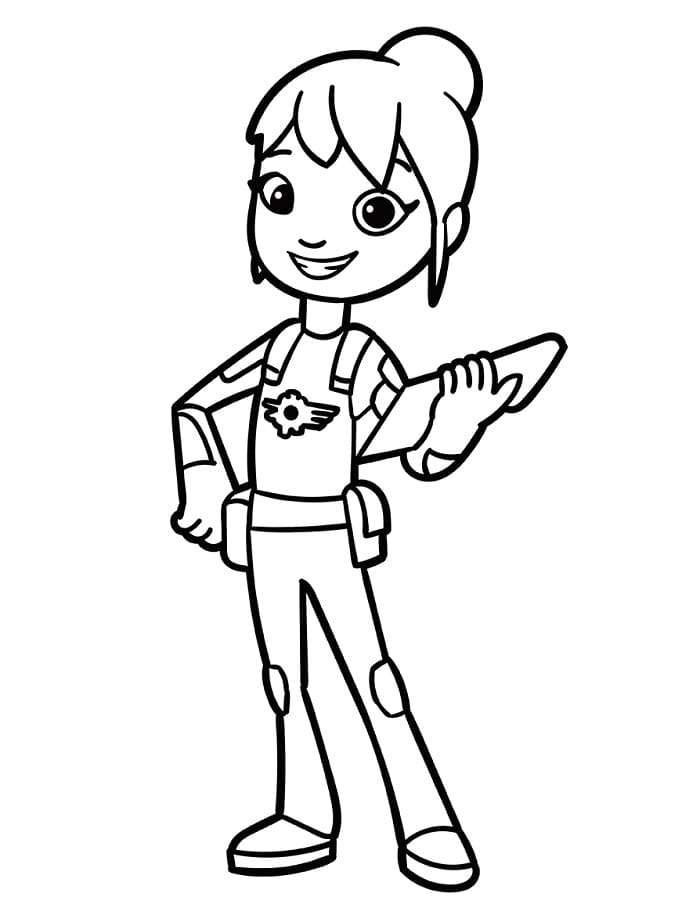 Blaze e le Mega Macchine (16) da colorare