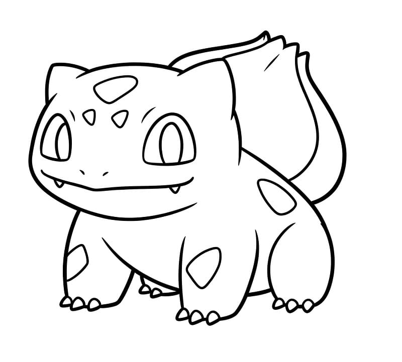 Bulbasaur Cartone da colorare