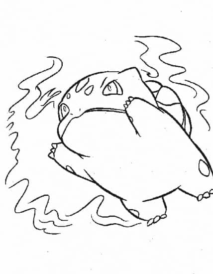 Bulbasaur Stampabile Gratis da colorare