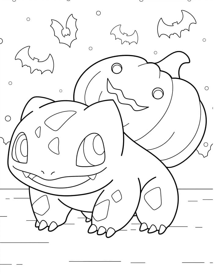 Bulbasaur Tenerissimo da colorare