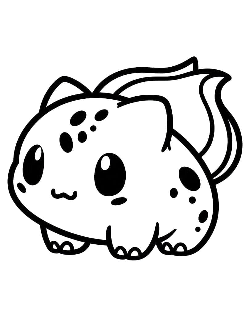 Bulbasaur da Stampare da colorare