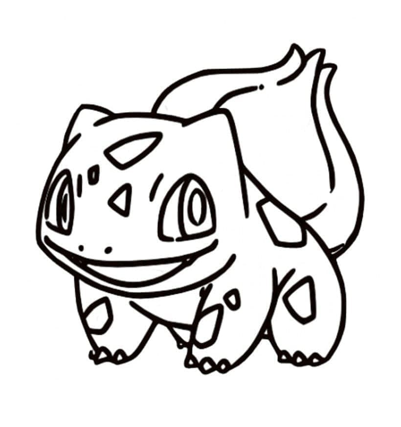 Bulbasaur per Bimbi da colorare