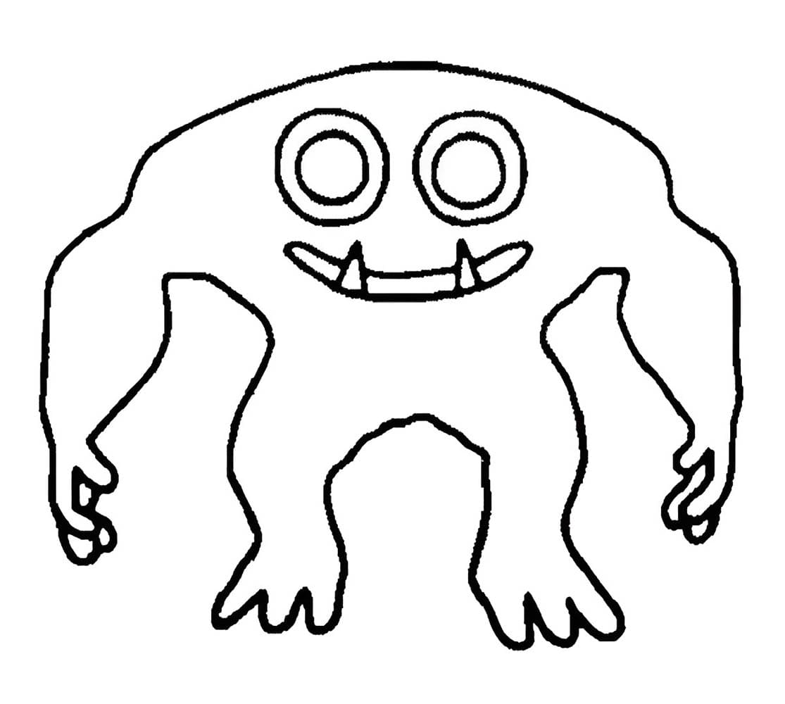 Capitano Fiddles da colorare