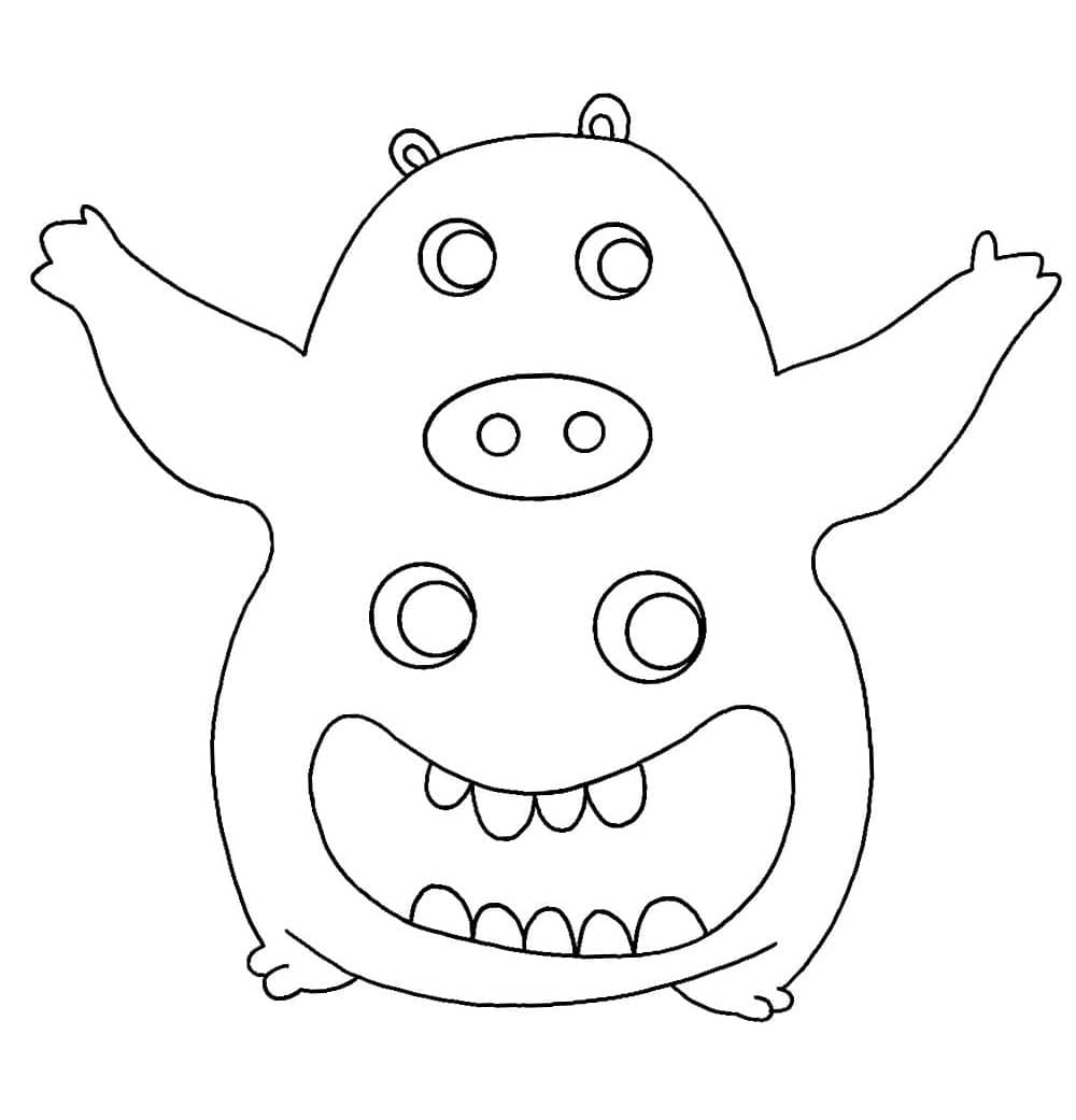 Chef Pigster da colorare