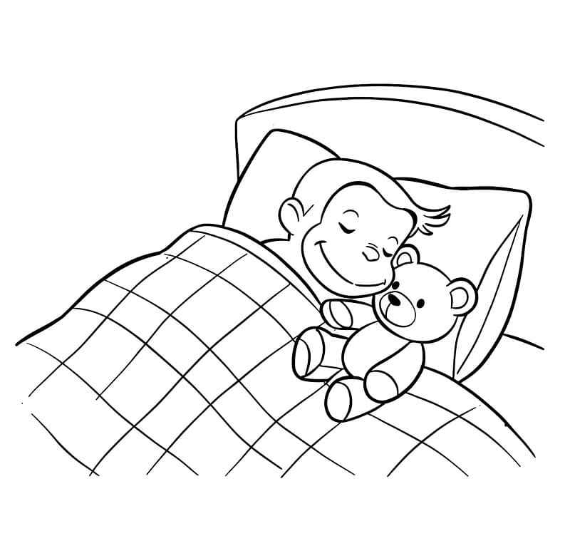 Curioso come George Incantevole da colorare