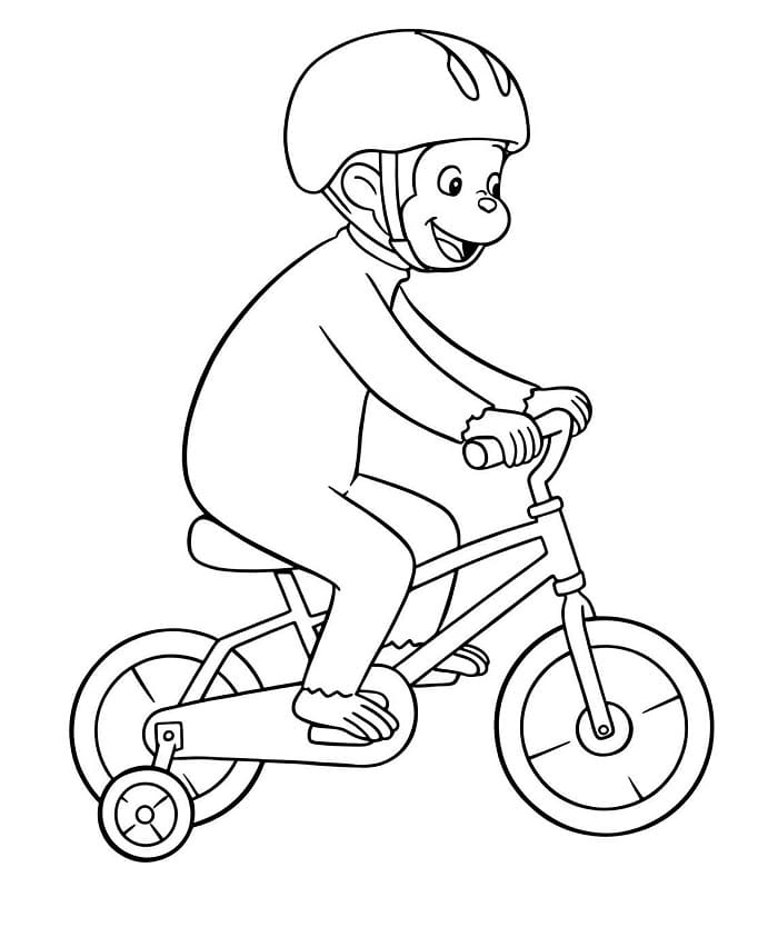 Curioso come George Tenerissimo da colorare