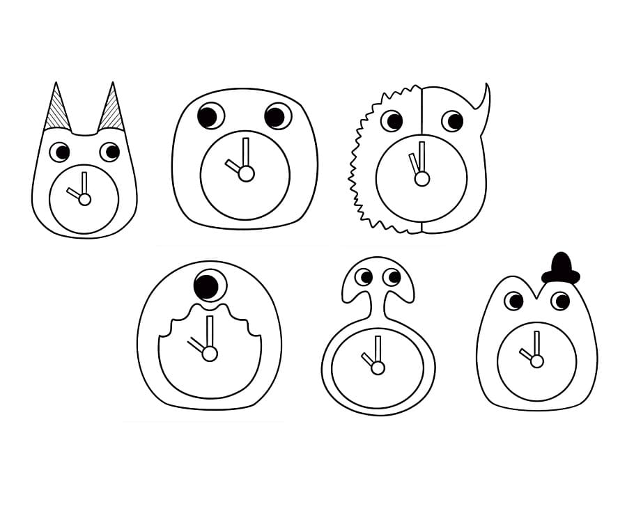 Facce di Garten of Banban da colorare