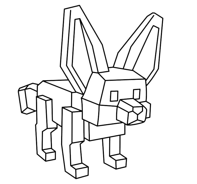 Fennec Grow a Garden da colorare