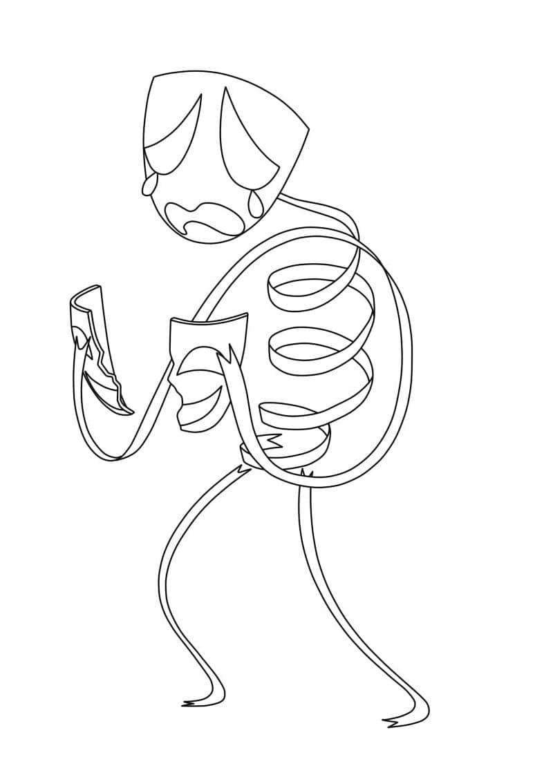 Gangle Il The Amazing Digital Circus da colorare