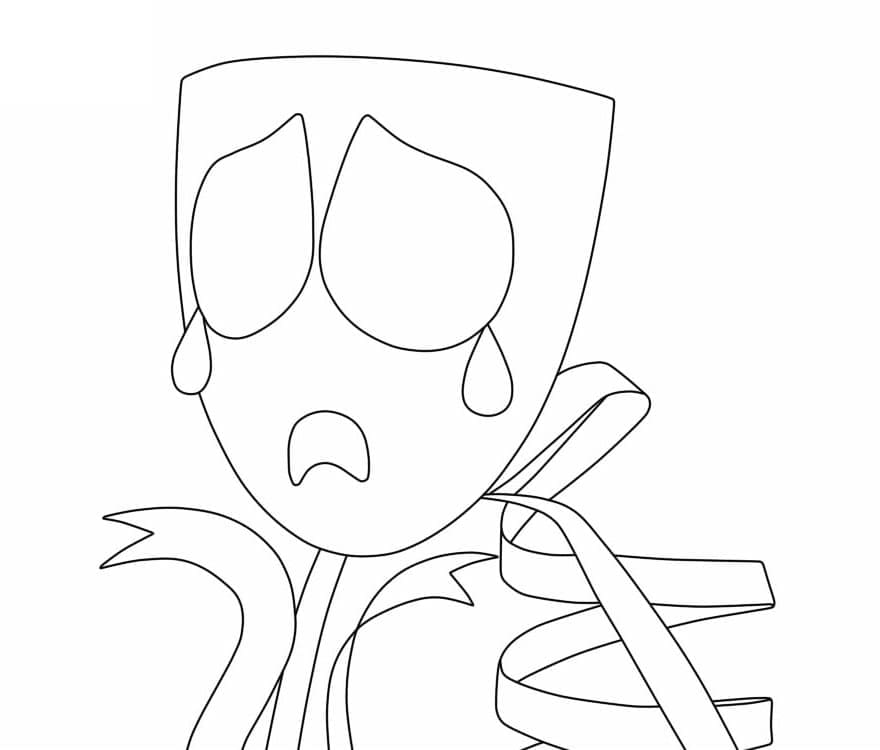 Gangle del The Amazing Digital Circus da colorare