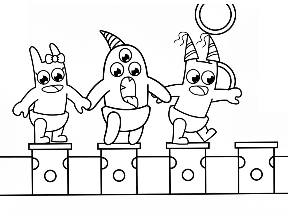 Garten of Banban Carino da colorare