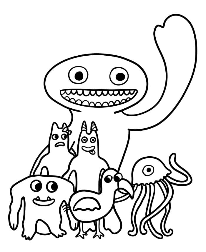 Garten of Banban Gratis da colorare