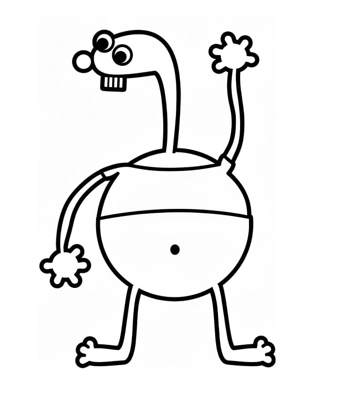 Garten of Banban Semplice da colorare