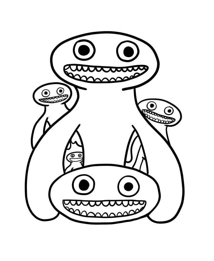 Garten of Banban per Bambini da colorare