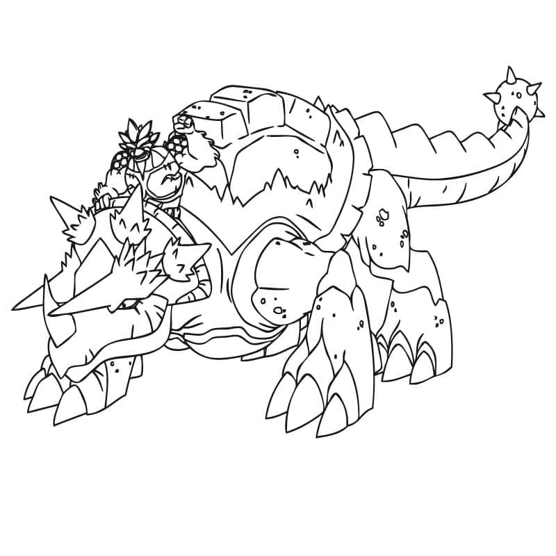 Gormiti (1) da colorare