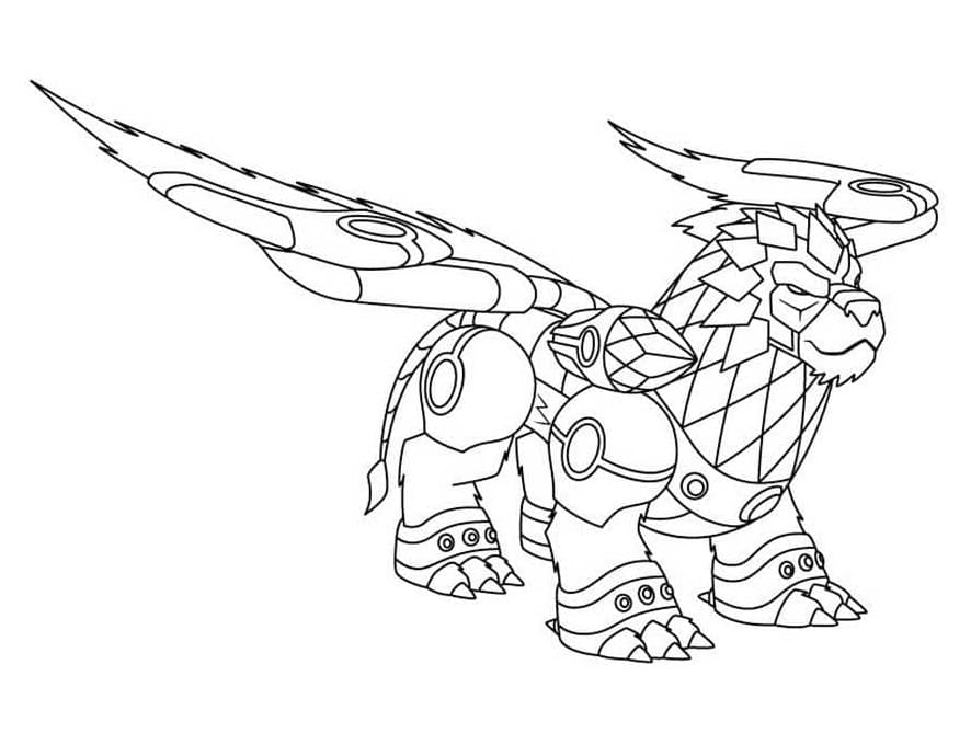 Gormiti (2) da colorare