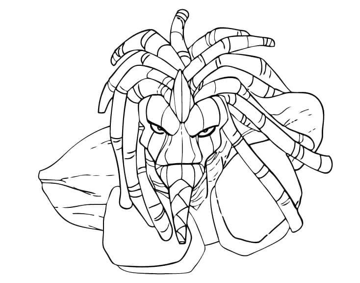 Gormiti (7) da colorare