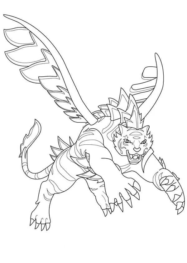 Gormiti Fantastici da colorare