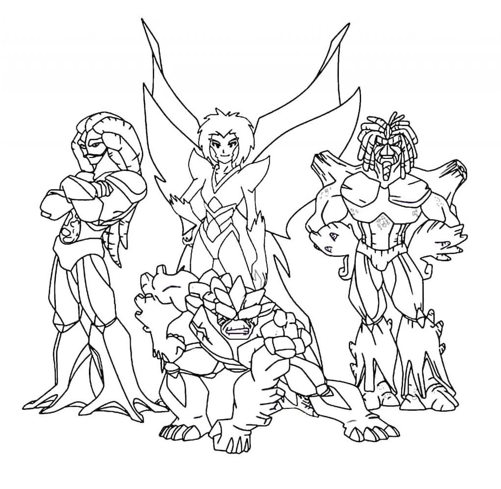 Gormiti Immagine Stampabile da colorare