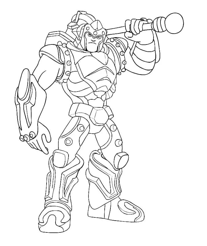 Gormiti Spettacolari da colorare