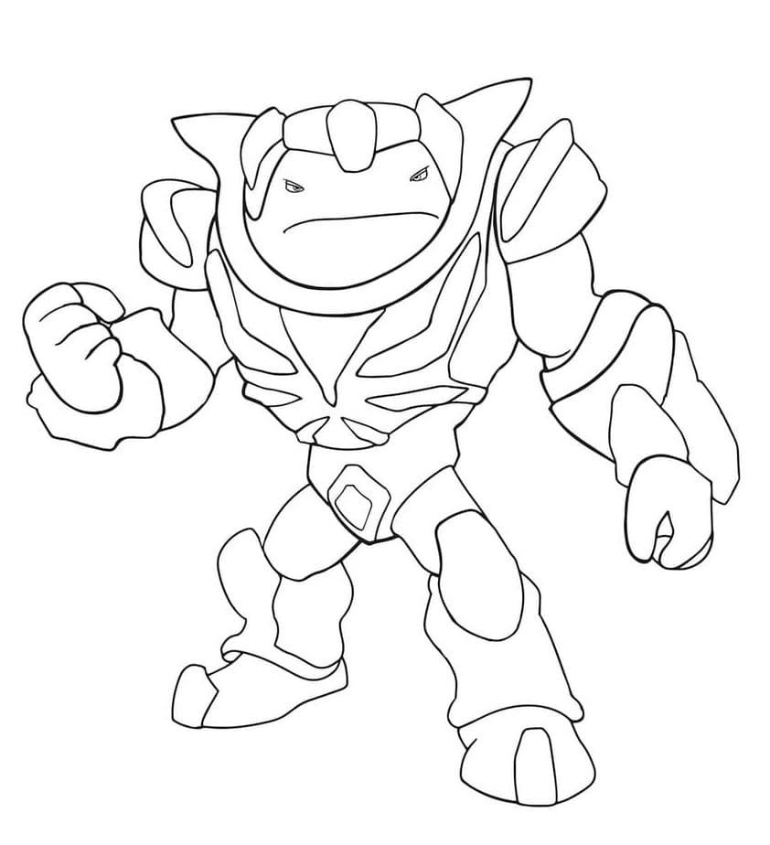 Gormiti Stampabili per Bambini da colorare