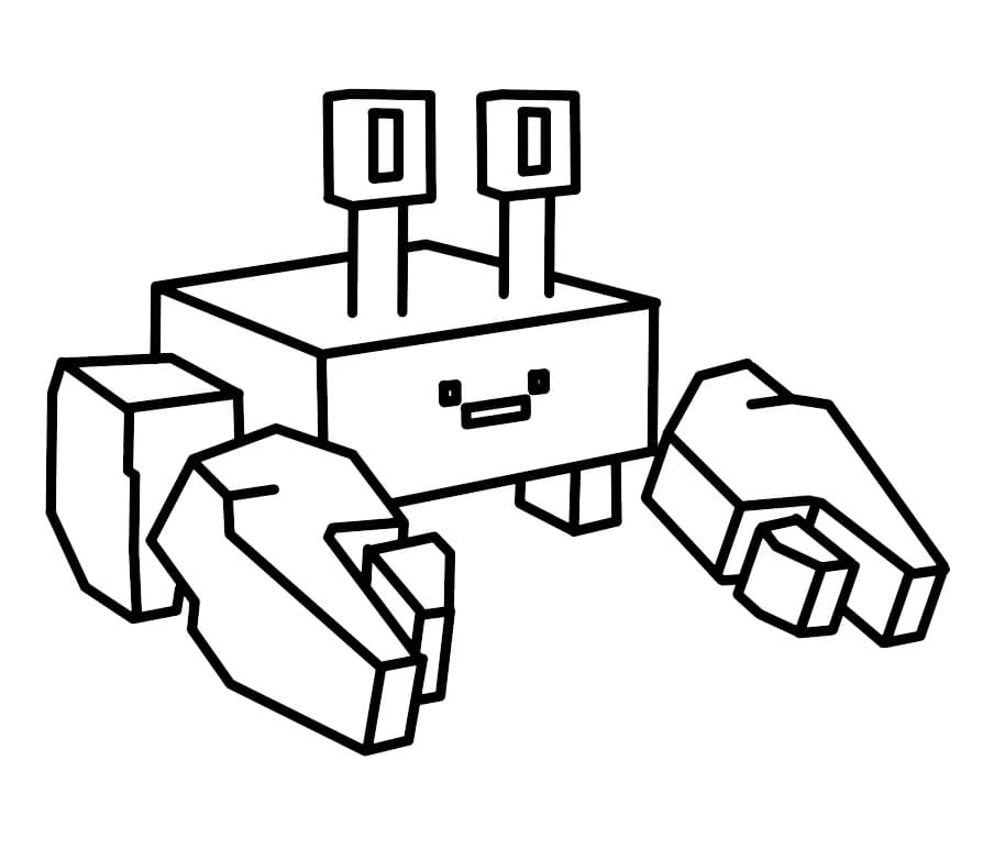 Granchio Grow a Garden da colorare