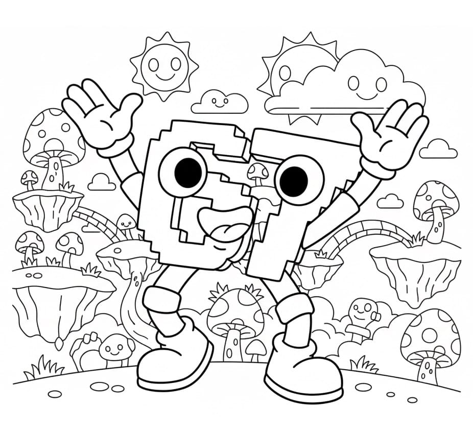 Gratis 67 Brainrot Stampabile da colorare